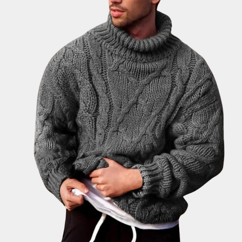 Warmes, stilvolles Herrenpullover