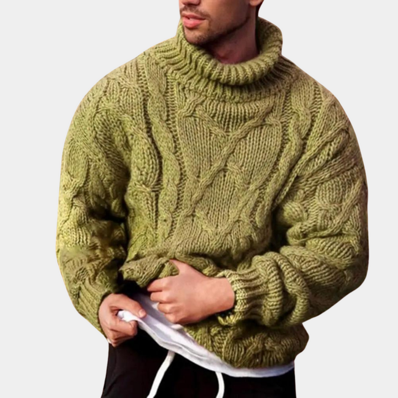 Warmes, stilvolles Herrenpullover