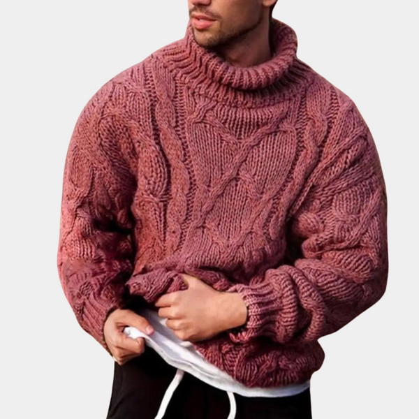 Warmes, stilvolles Herrenpullover