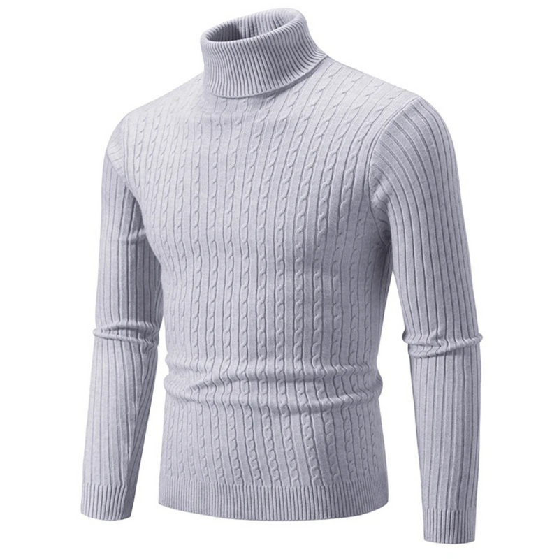 Warme und bequeme Herrenstrickpullover
