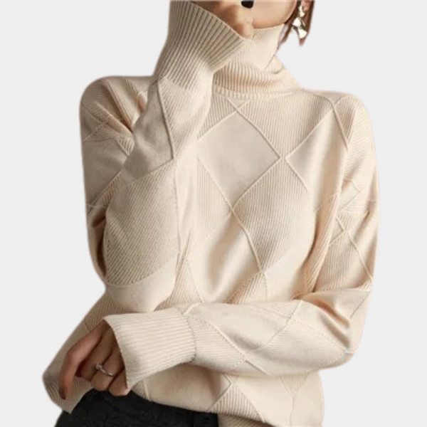 Ellie - Modischer Rollkragenpullover für Frauen