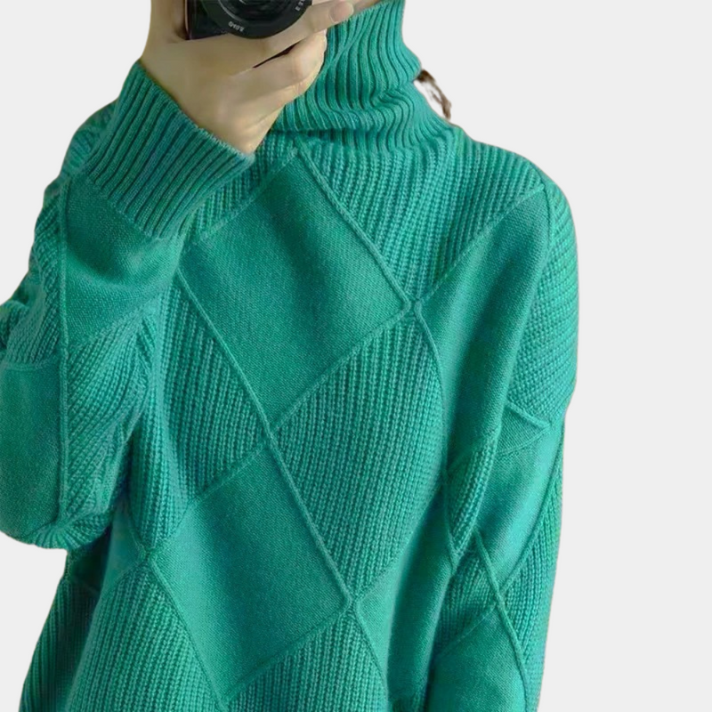 Ellie - Modischer Rollkragenpullover für Frauen