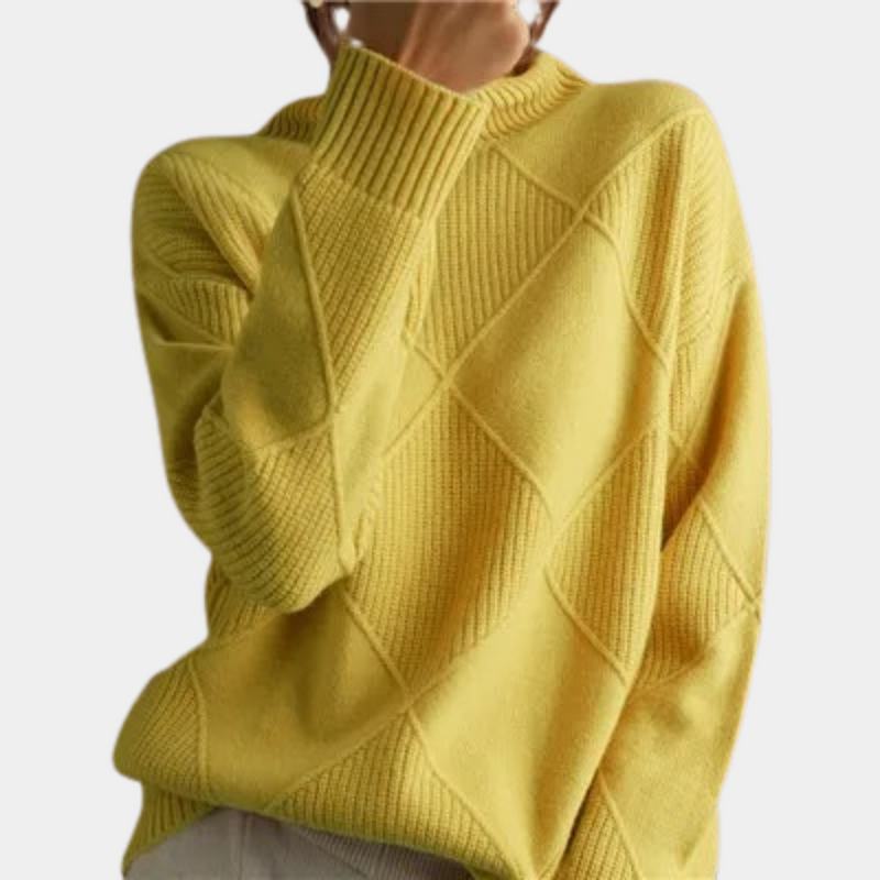 Ellie - Modischer Rollkragenpullover für Frauen