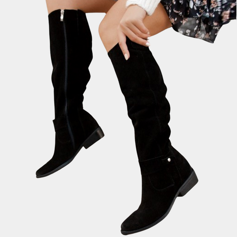 Elegante und warme Damenstiefel für kalte Tage