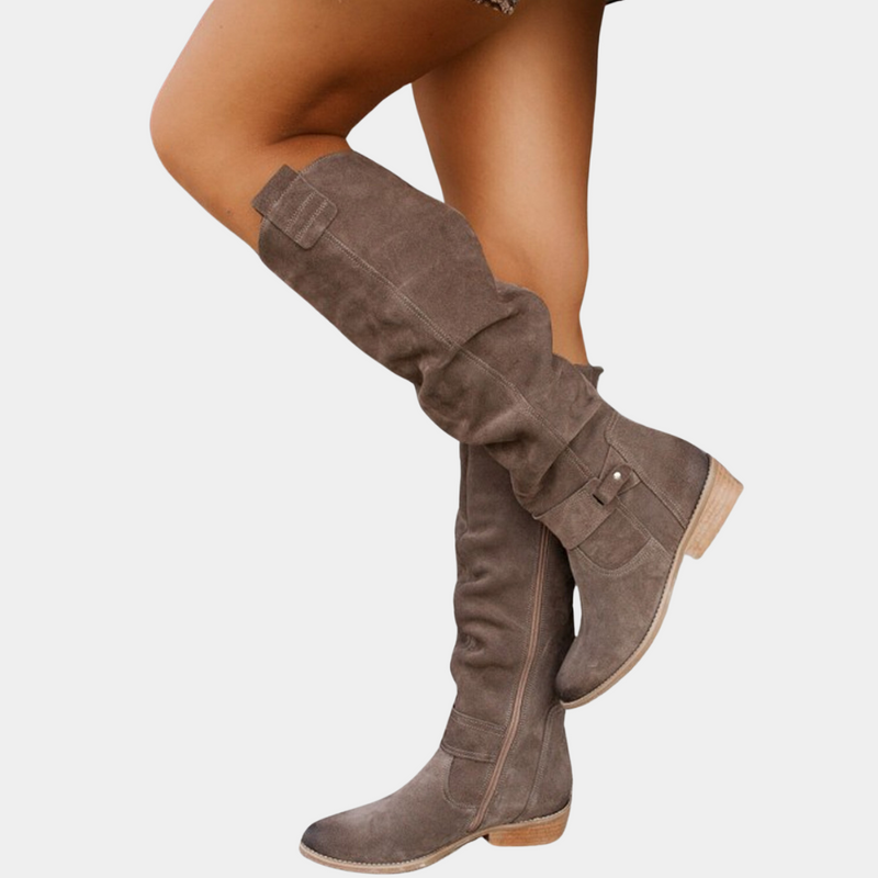 Elegante und warme Damenstiefel für kalte Tage