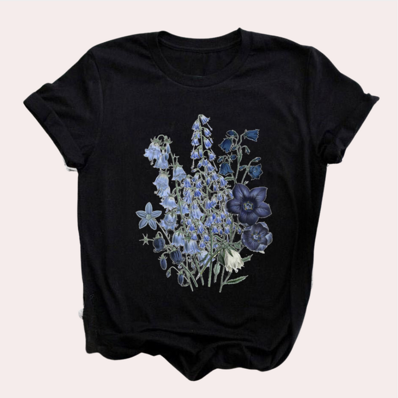 Mirielle - T-Shirt für Frauen mit dekorativem Druck
