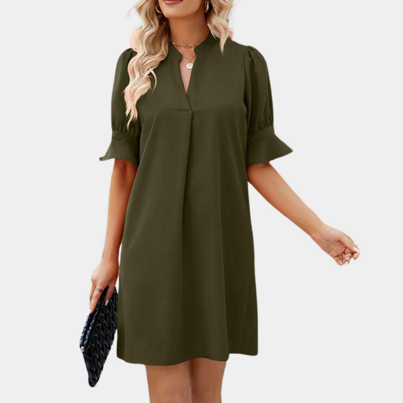 Shaniel - Elegantes Damenblusen-Kleid