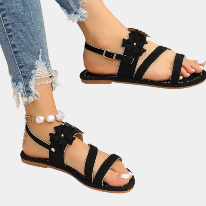 Enrica - Stilvolle flache Sandalen für Damen