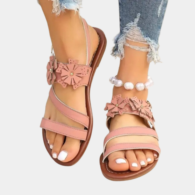 Enrica - Stilvolle flache Sandalen für Damen