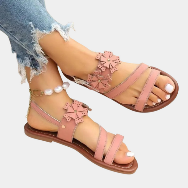 Enrica - Stilvolle flache Sandalen für Damen