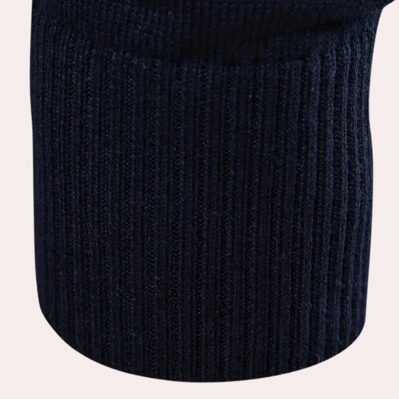 Warmer und stylischer Color-Block-Hoodie
