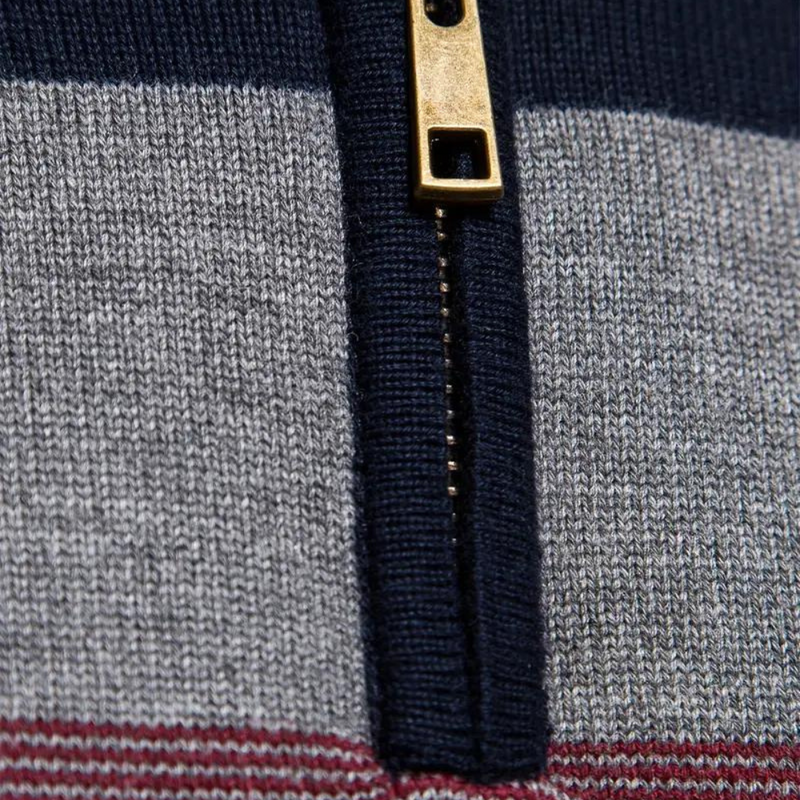 Warmer und stylischer Color-Block-Hoodie
