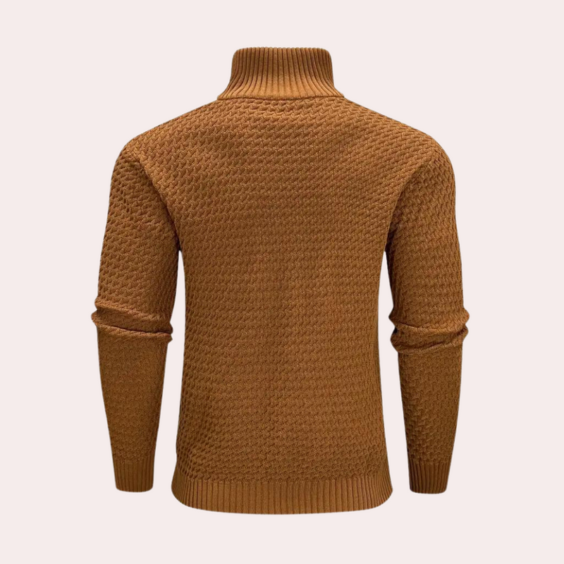 Elegante Herrenjacke mit Reißverschluss