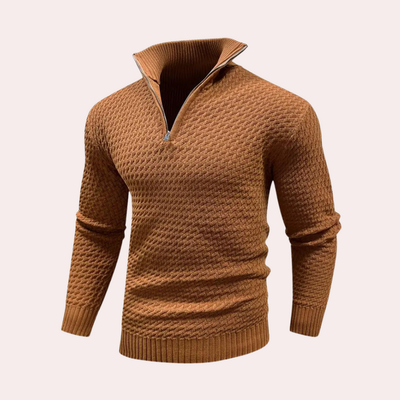 Elegante Herrenjacke mit Reißverschluss