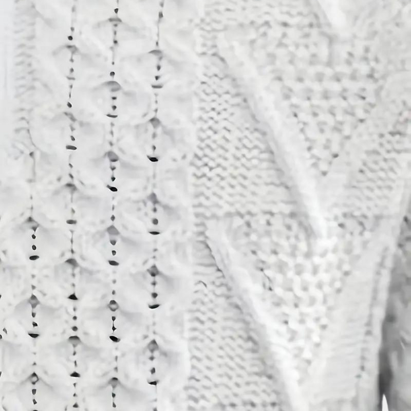 Elegante Herrenstrickjacke mit Reißverschluss