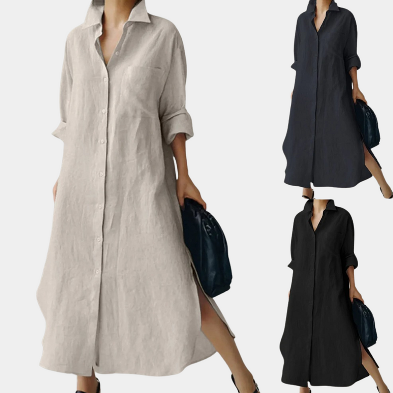 Elegantes und bequemes Damenhemdkleid für jeden Anlass