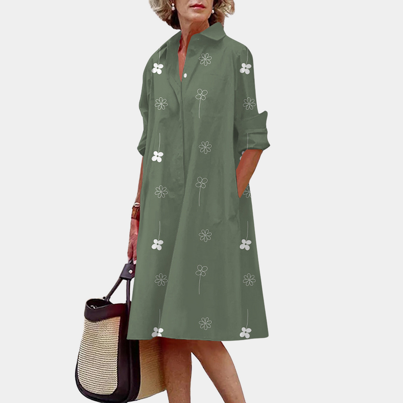 Elegante Damenhemdkleid für stilvolle Anlässe und Komfort