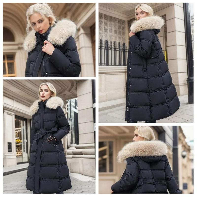 Warme und elegante Winterjacke
