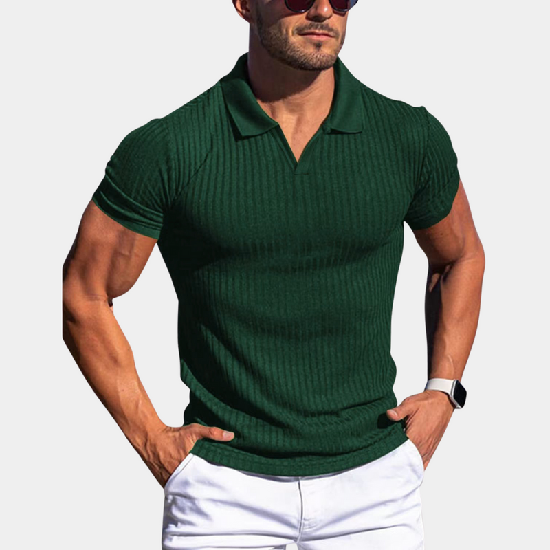 Adolf - Herren tailliertes Poloshirt
