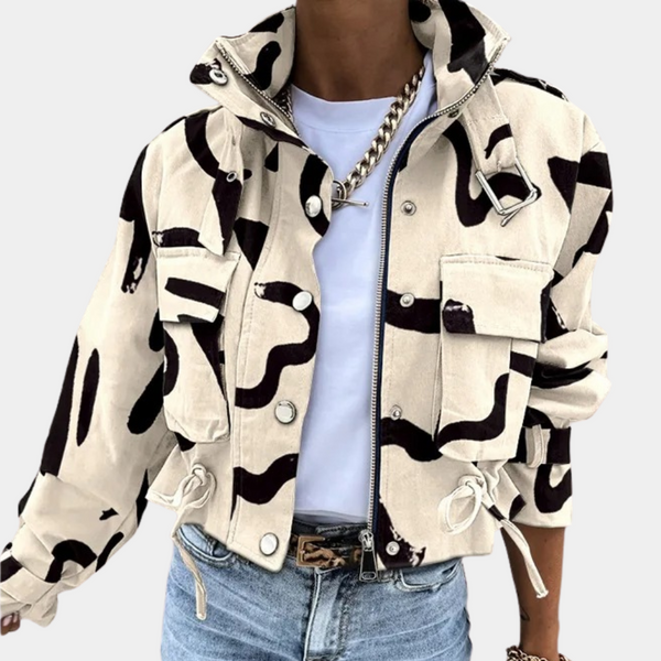 Stylische und warme Damenjacke