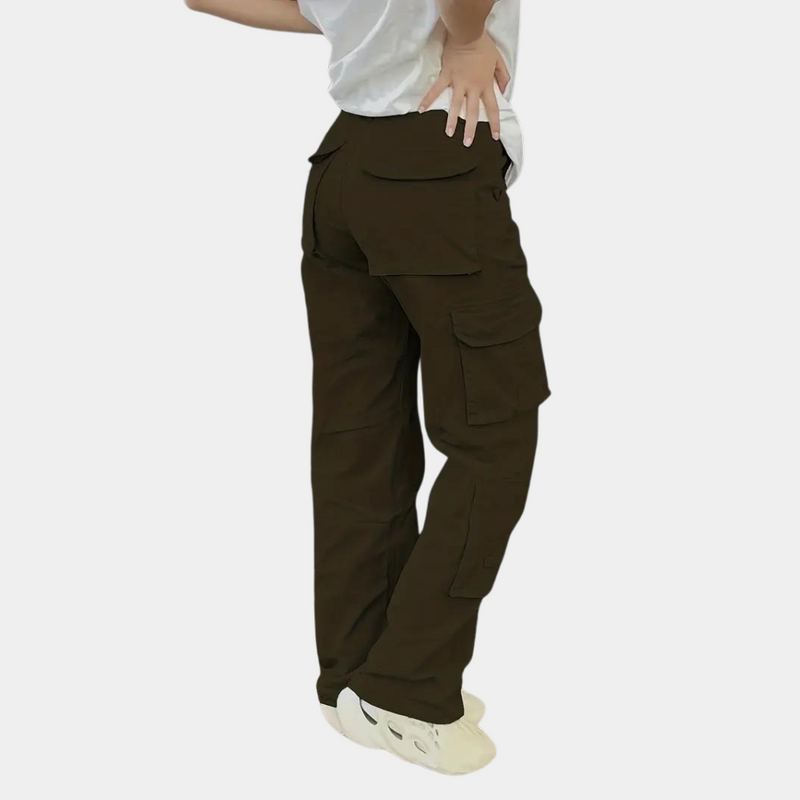 Elegante Damen-Cargohose mit praktischen Taschen