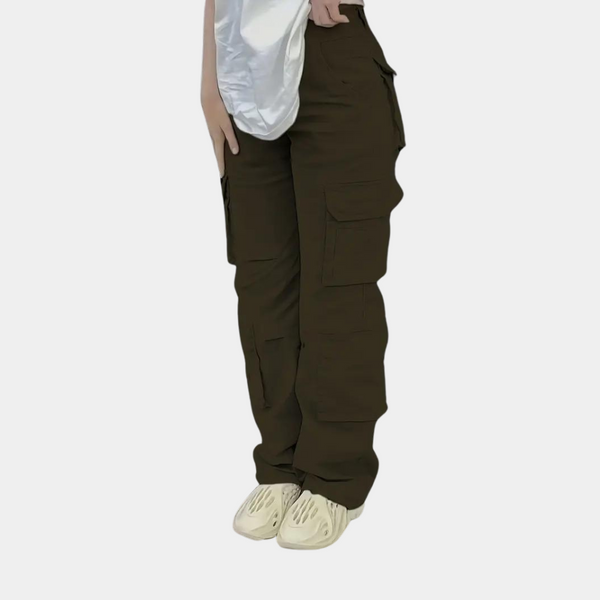 Elegante Damen-Cargohose mit praktischen Taschen