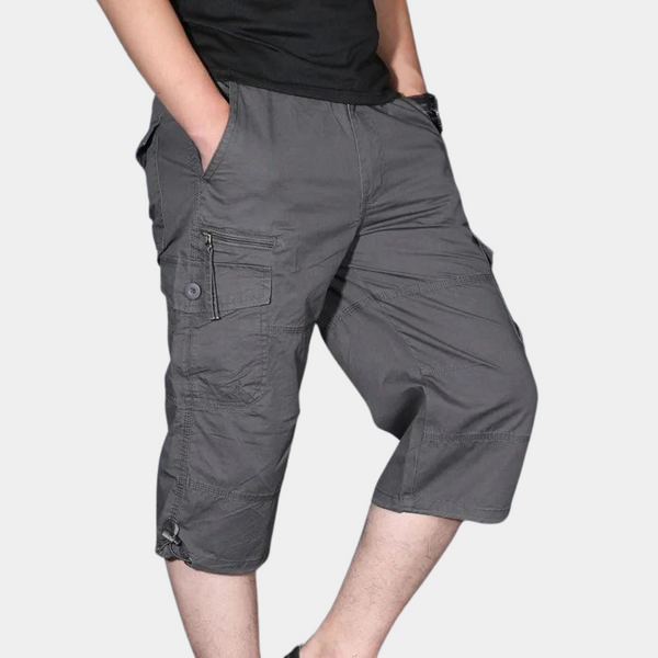Enzio - Dreiviertel-Herren Cargo-Hose