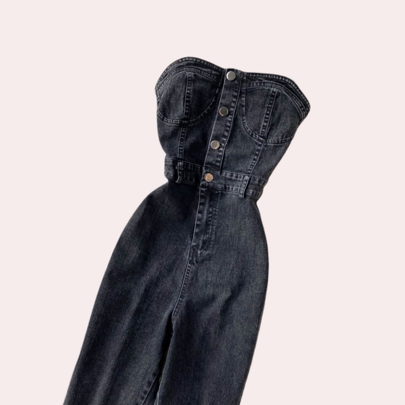 Eleganter, schicker Jumpsuit ohne Träger für Damen