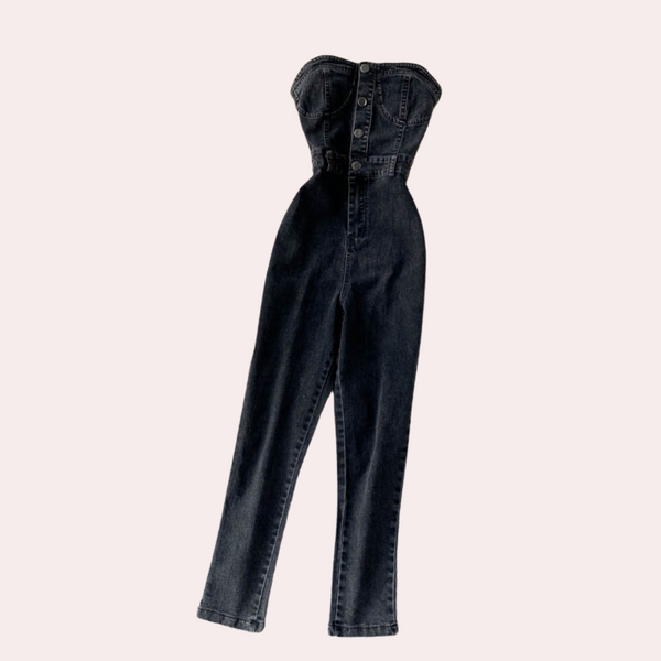 Eleganter, schicker Jumpsuit ohne Träger für Damen
