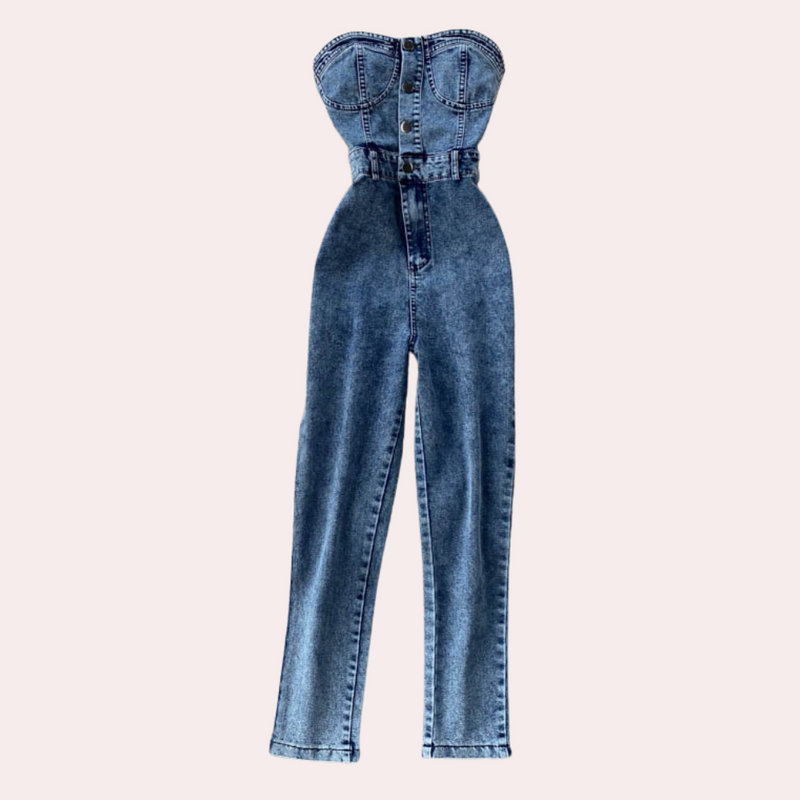 Eleganter, schicker Jumpsuit ohne Träger für Damen