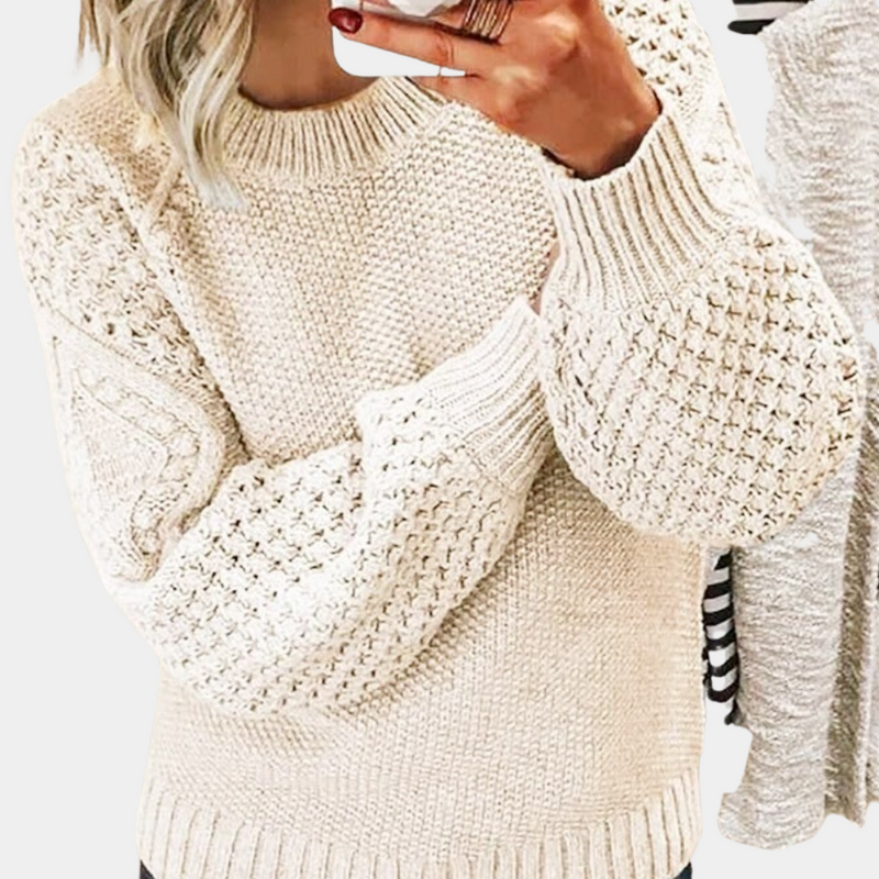 Gänseblümchen - Eleganter Damenpullover