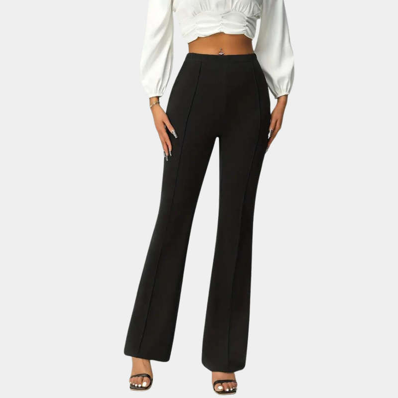 Elegante Stretch-Flared-Hose für Damen im modischen Design