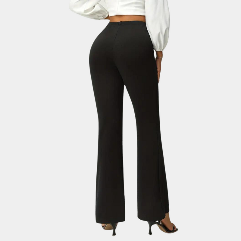 Elegante Stretch-Flared-Hose für Damen im modischen Design