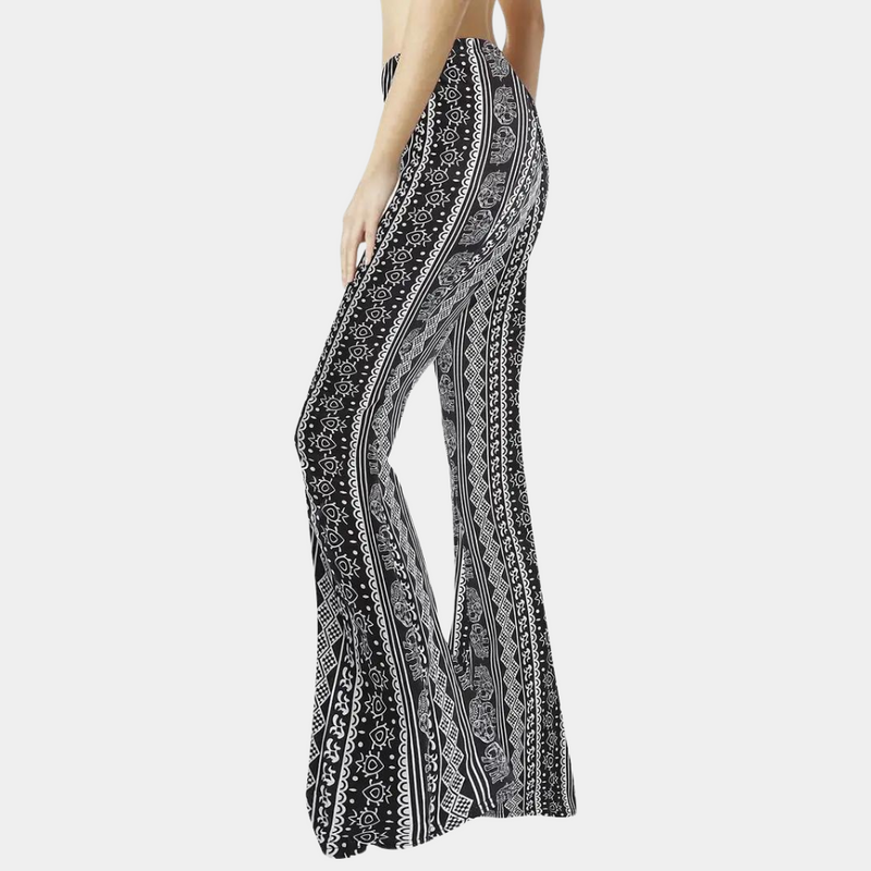 Elegante Boho-Stil Weite Hose für Damen