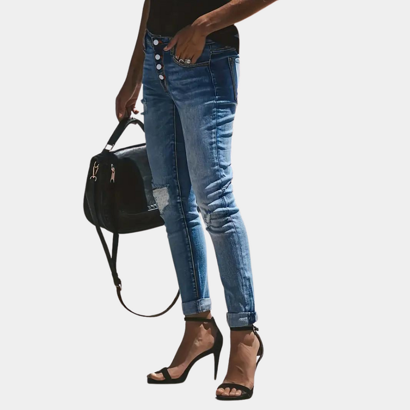 Harriet - Lässige zerrissene Jeans