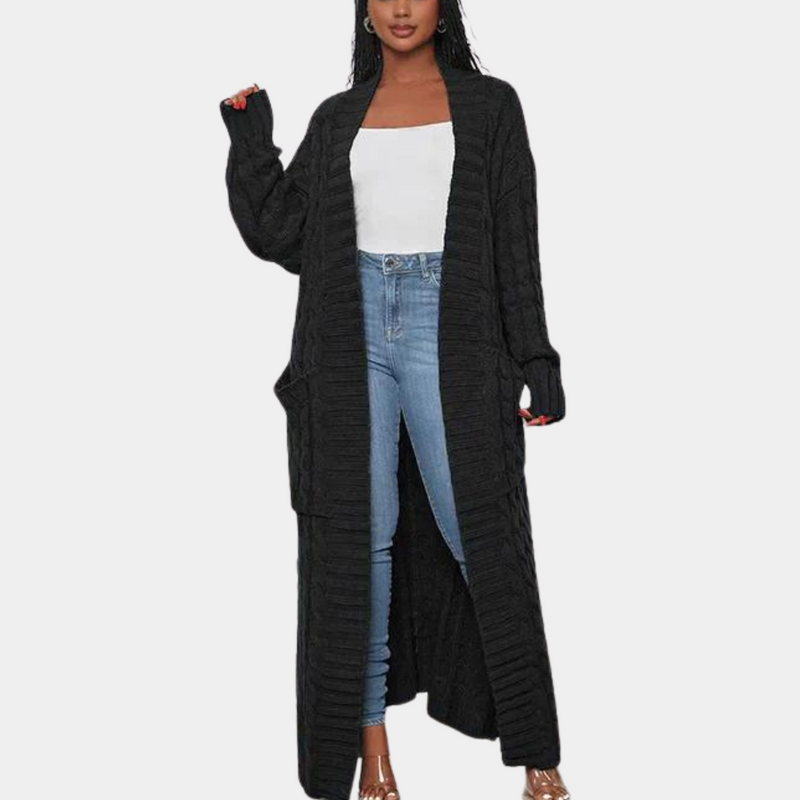Anastasija - Stylische Damenstrickjacke in Übergröße
