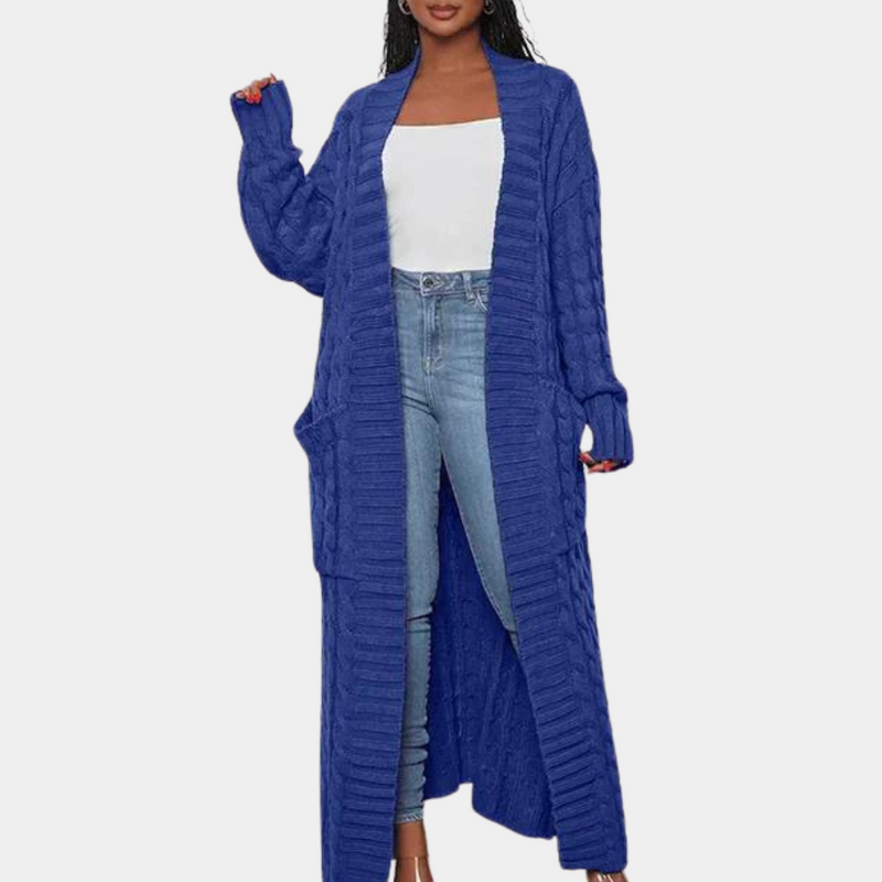 Anastasija - Stylische Damenstrickjacke in Übergröße