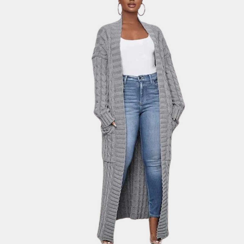 Anastasija - Stylische Damenstrickjacke in Übergröße