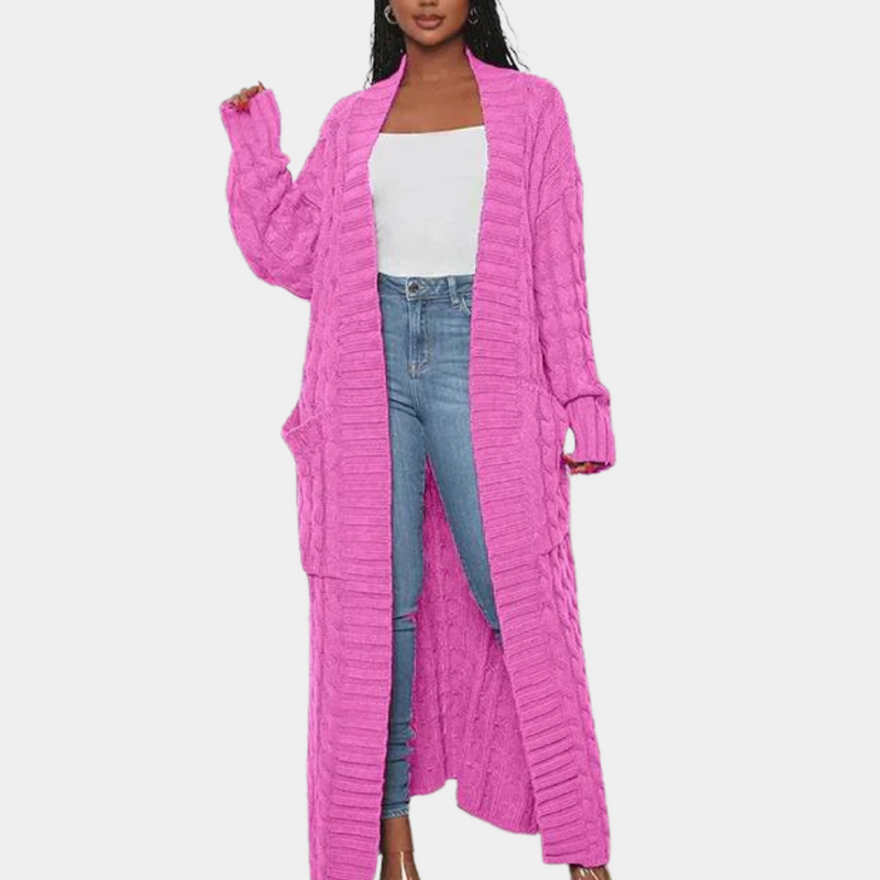 Anastasija - Stylische Damenstrickjacke in Übergröße