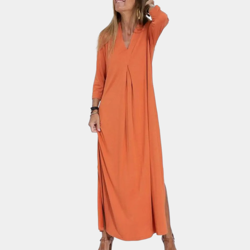Elegantes langes Damenkleid für stilvolle Anlässe
