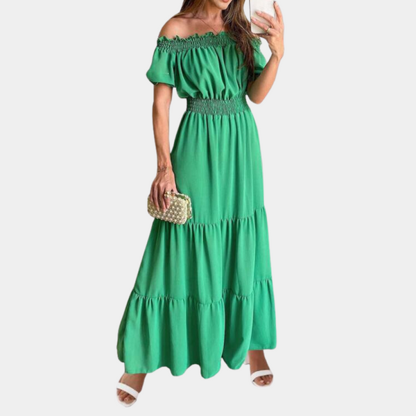 Elegantes off-shoulder Kleid für stilbewusste Damen