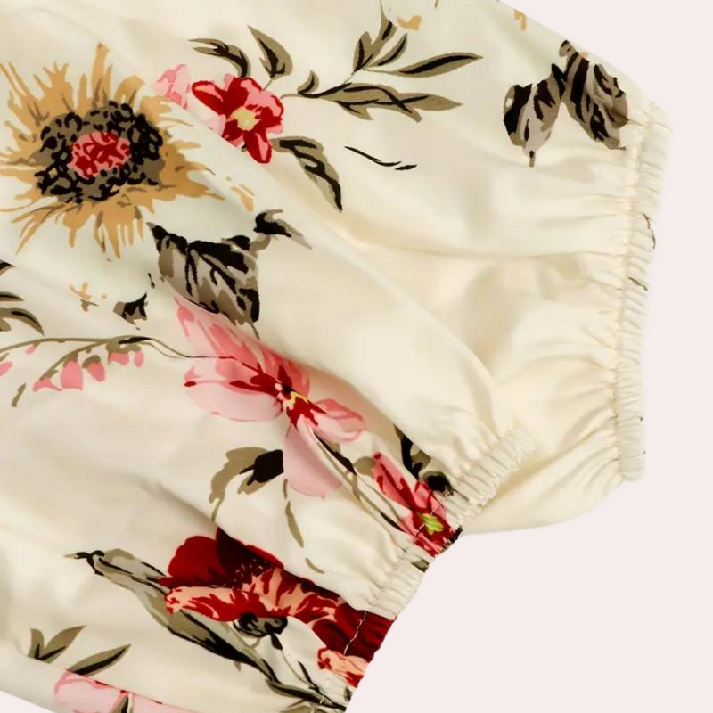 Bequeme elegante Blumen-Maxikleid für stilbewusste Frauen