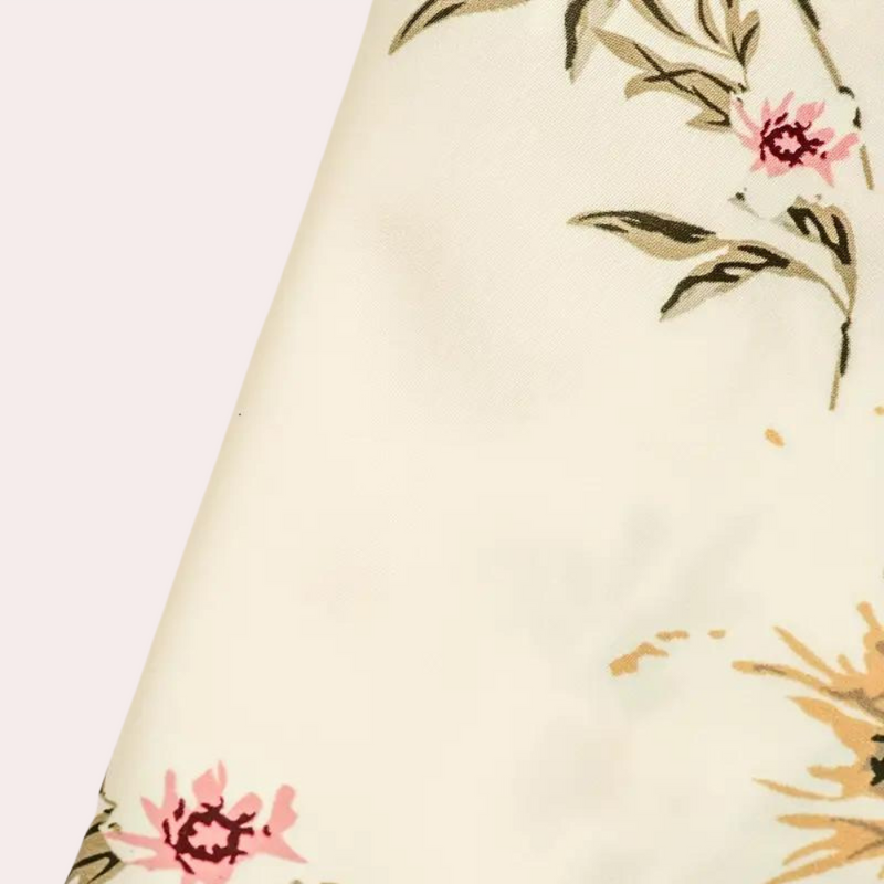 Bequeme elegante Blumen-Maxikleid für stilbewusste Frauen