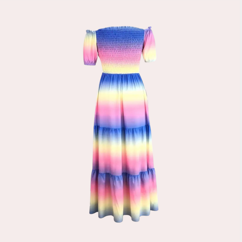 Elegantes Off-Shoulder-Damenkleid für jeden Anlass