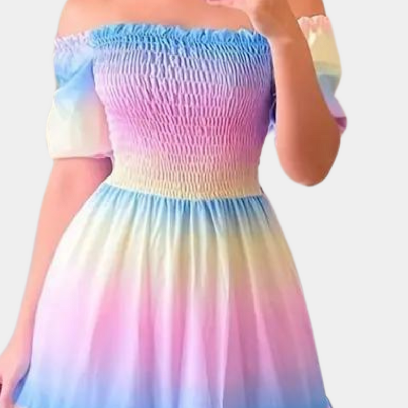 Elegantes Off-Shoulder-Damenkleid für jeden Anlass