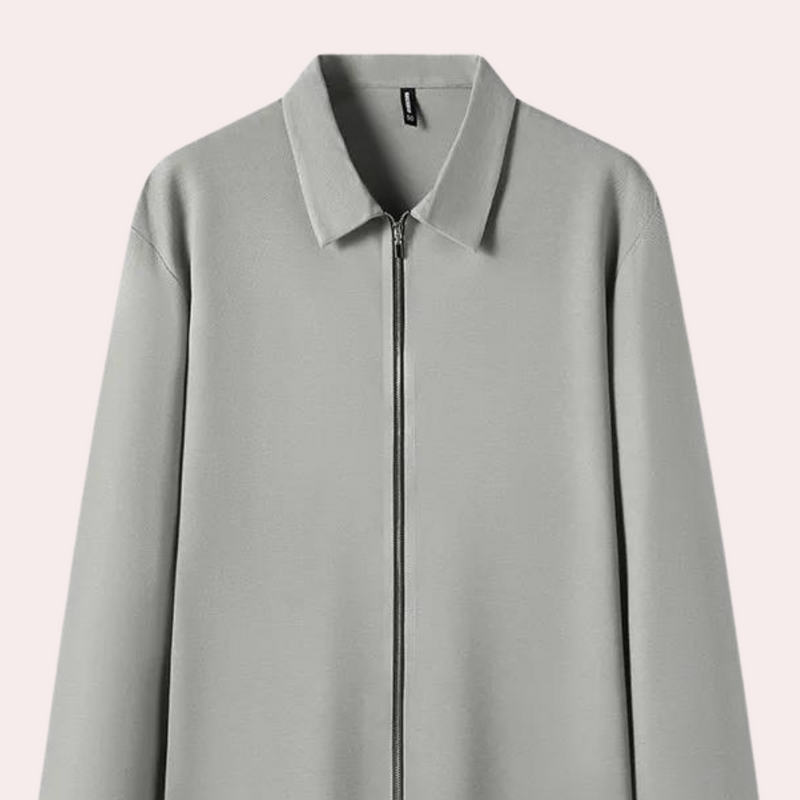 Bequemer Pullover mit Reißverschluss