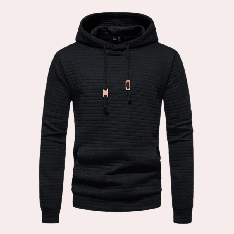 Bequeme Herren Hoodie mit Tasche