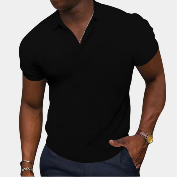 Herrenpoloshirt mit kurzen Ärmeln