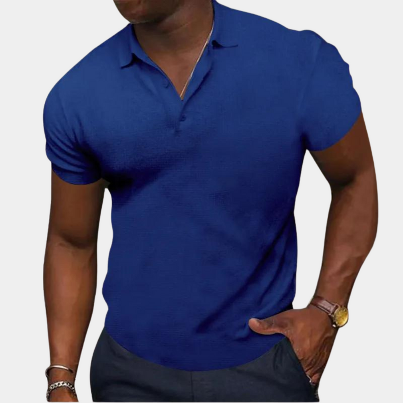 Herrenpoloshirt mit kurzen Ärmeln