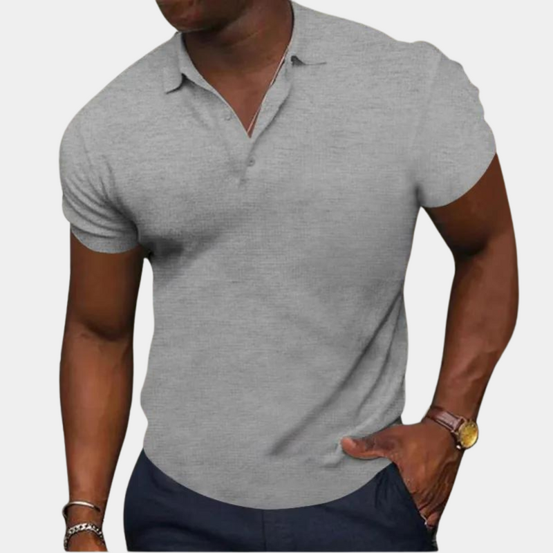 Herrenpoloshirt mit kurzen Ärmeln